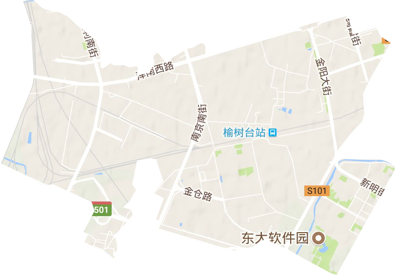 浑河站东街道地形图 浑河站东街道地形图