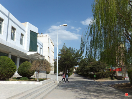 宁夏师范大学老校区校园掠影