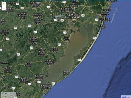 阿雷格里港卫星地图