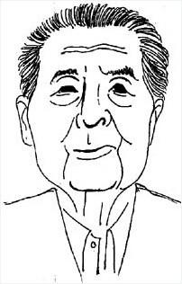 施蛰存漫画形象