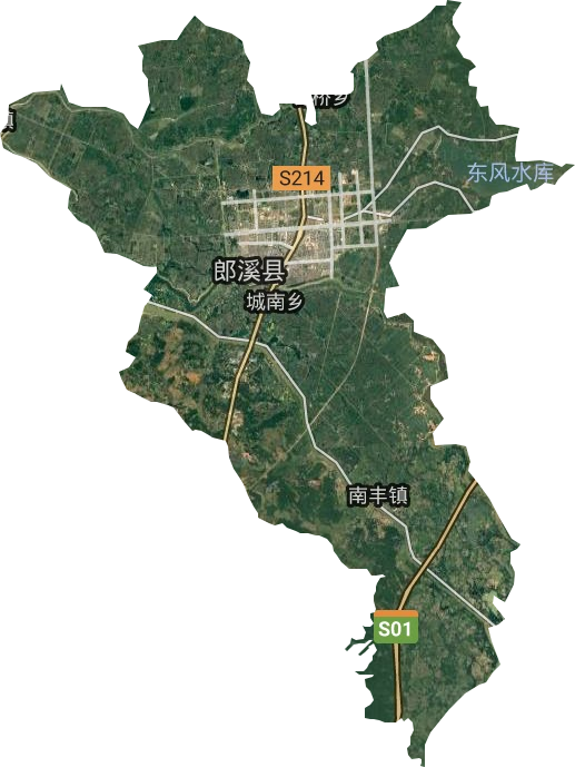 建平镇卫星图