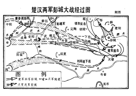 彭城之战经过图