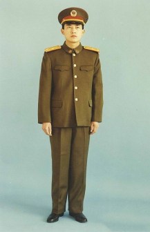 87式陆军将官冬常服