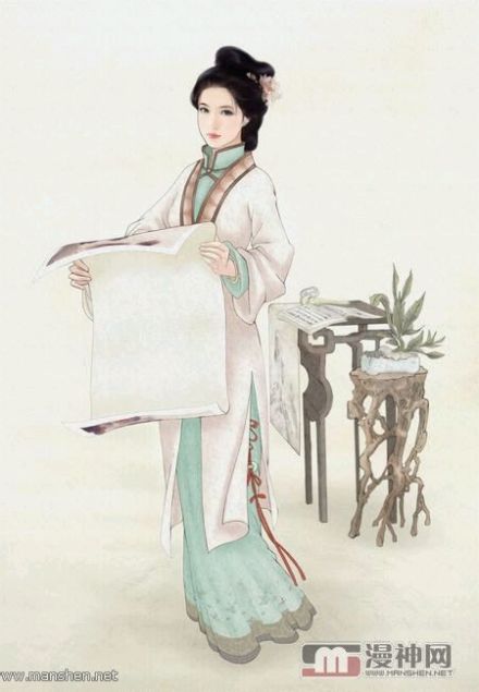 李纨肖像