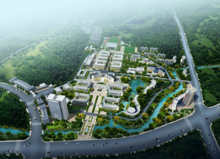 新校区鸟瞰图