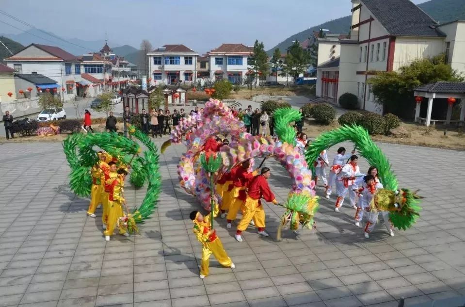 安吉上舍化龙灯 
