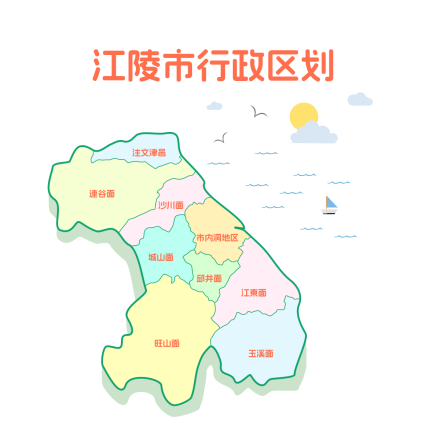 江陵市行政区划
