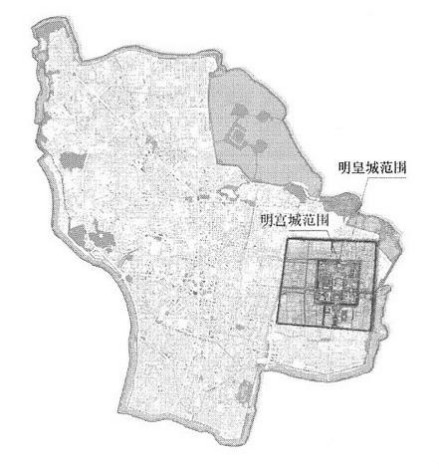 南京故宫在京城的位置