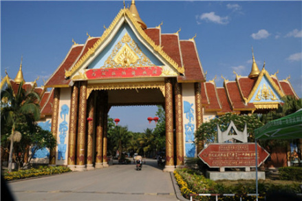 西双版纳傣族园景区