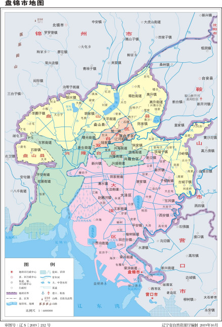  盘锦市地图
