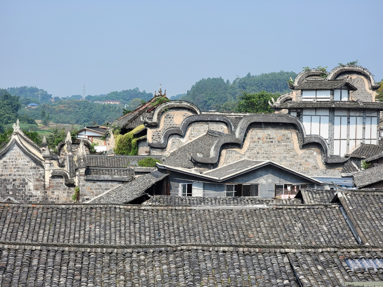 近拍仙市古镇