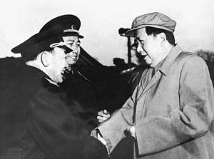 毛主席亲自接见 