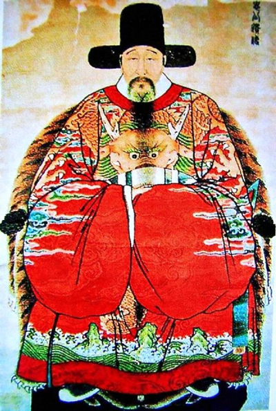 进行改革的张居正 