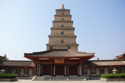 皇太子李治为母亲长孙皇后所建大慈恩寺