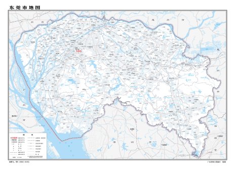  东莞市地图