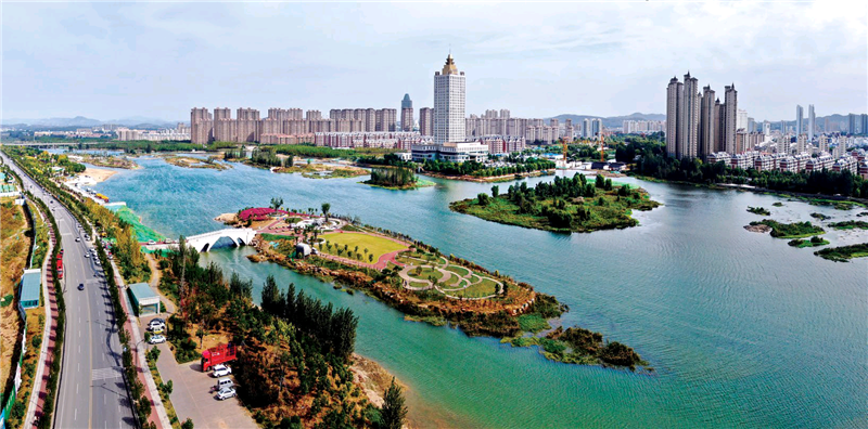 沂水县城段沂河