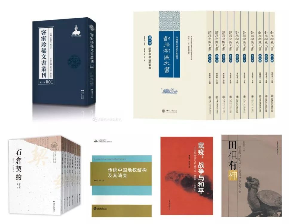 曹树基教授的部分著作