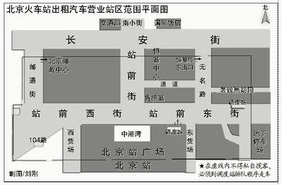 北京站出租车运营范围