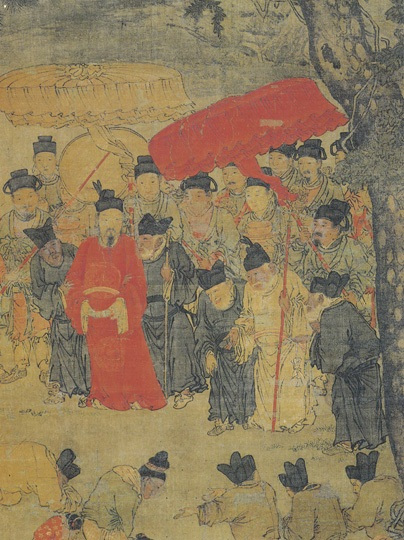 肃宗迎接唐玄宗还朝