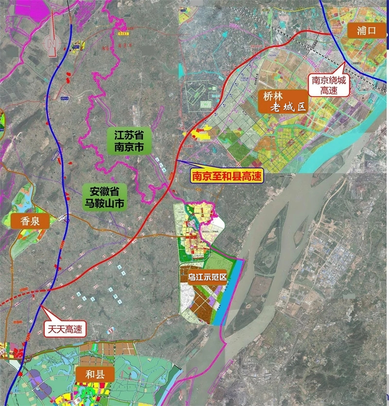 宁和高速卫星彩图