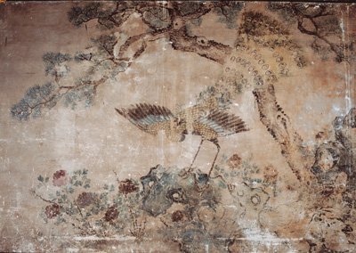 孔雀牡丹图