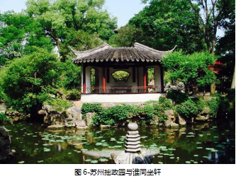 苏州拙政园与谁同坐轩
