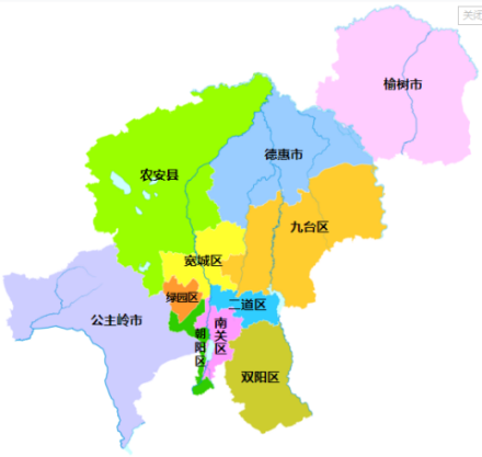 长春市行政区划