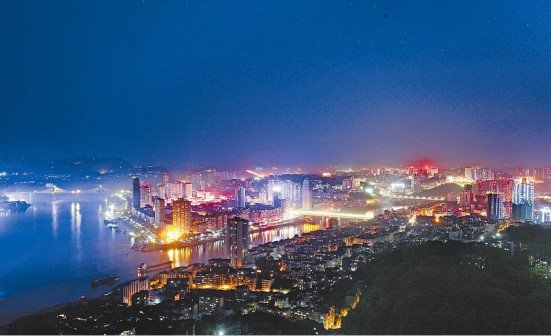泸州夜景