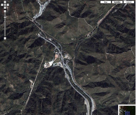 青龙桥车站人字形铁路