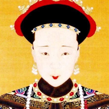 隆裕太后画像