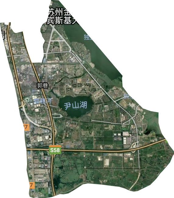 郭巷街道卫星图