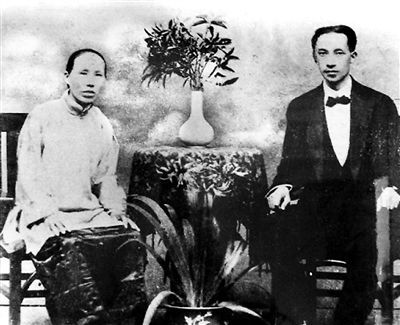 吴玉章与妻子游丙莲合影 