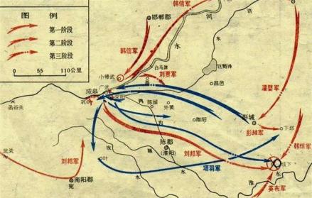 荥阳之战作战图