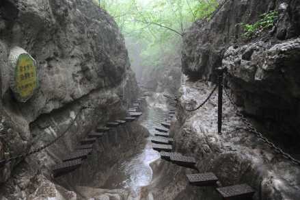 栖贤谷、九曲一线天大峡谷
