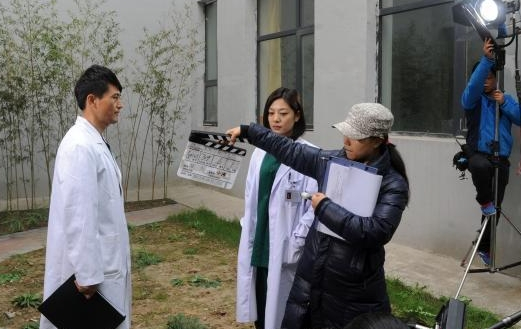 《玉兰花开》拍摄现场