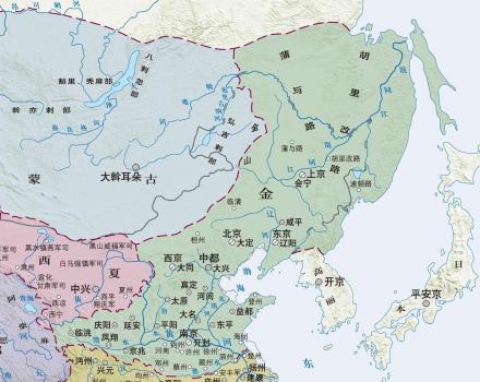 金朝和蒙古形势