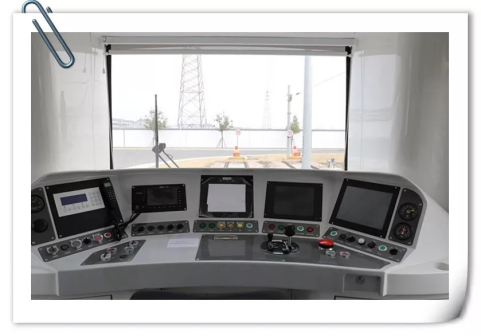 苏州轨道交通3号线列车内部驾驶室