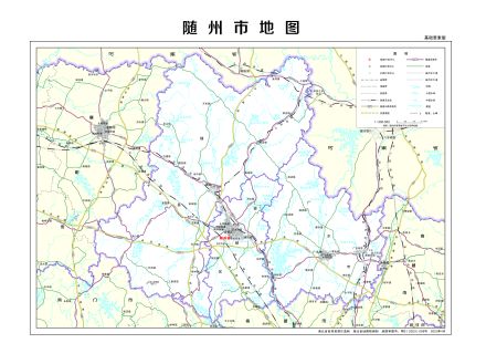 随州地理地图