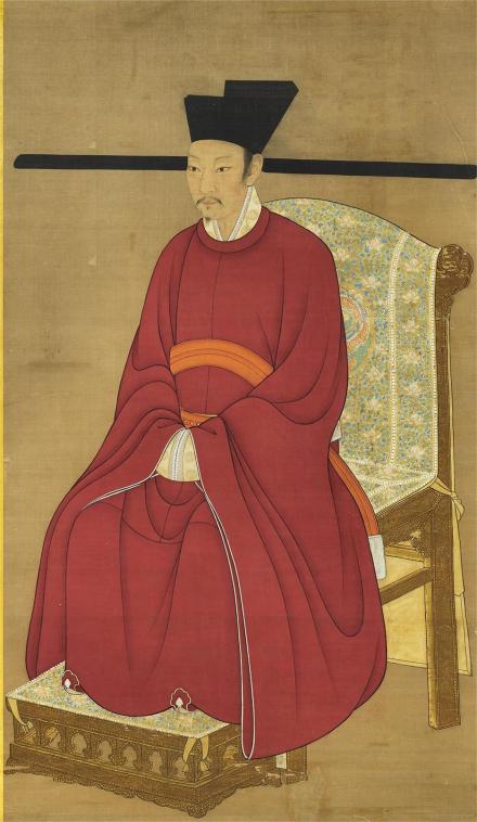 宋钦宗坐像