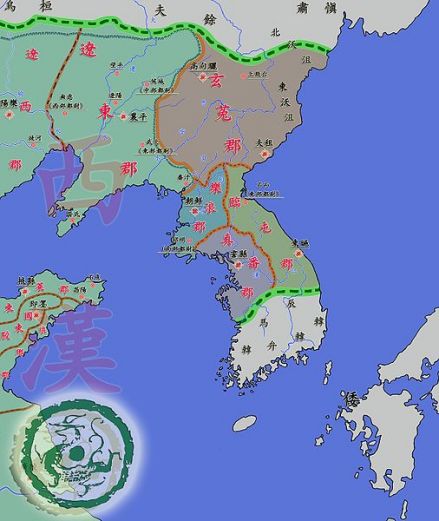 真番郡历史地图