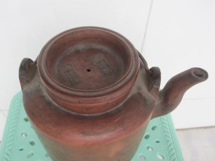 清代海洋桶紫砂茶壶