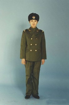 87式女士兵冬常服