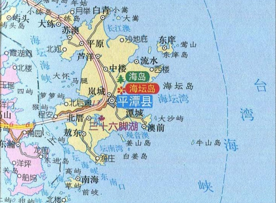 海坛岛的范围