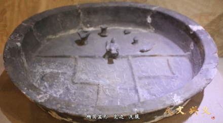 陶制水塘稻田模型
