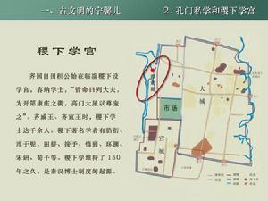 稷下学宫地理方位图