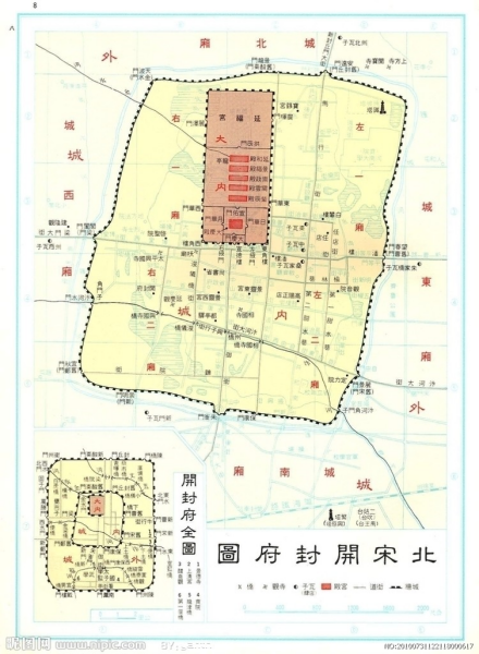 北宋开封汴梁
