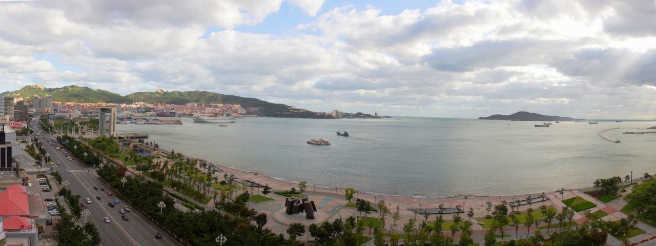 威海湾全貌
