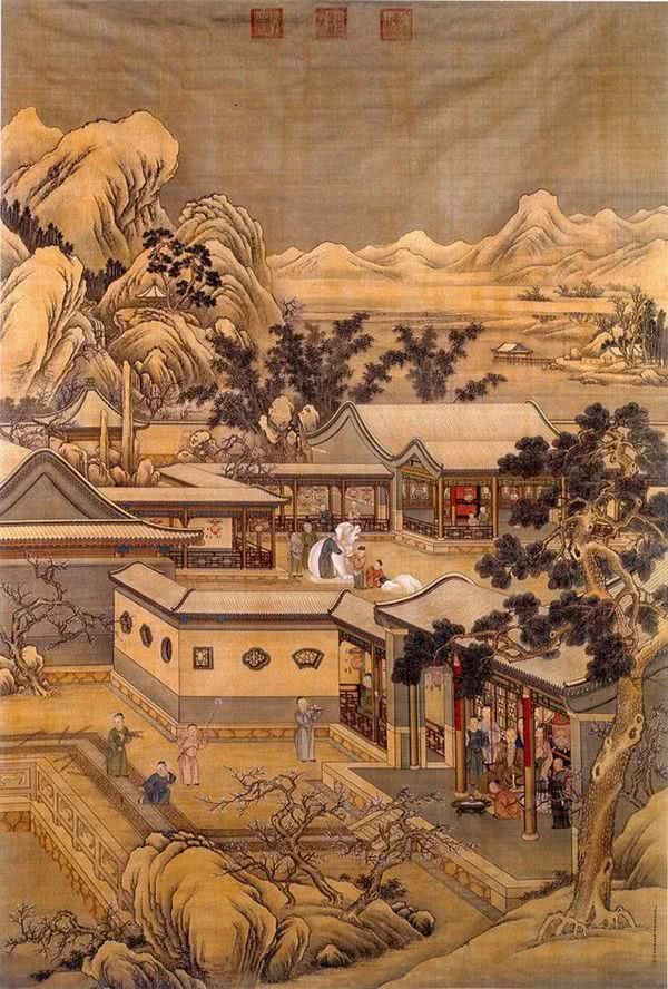 乾隆岁朝行乐图