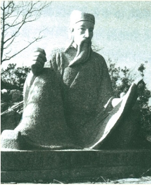 陶宗仪雕像