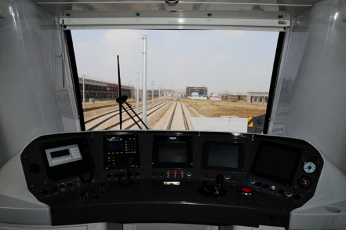 列车驾驶室